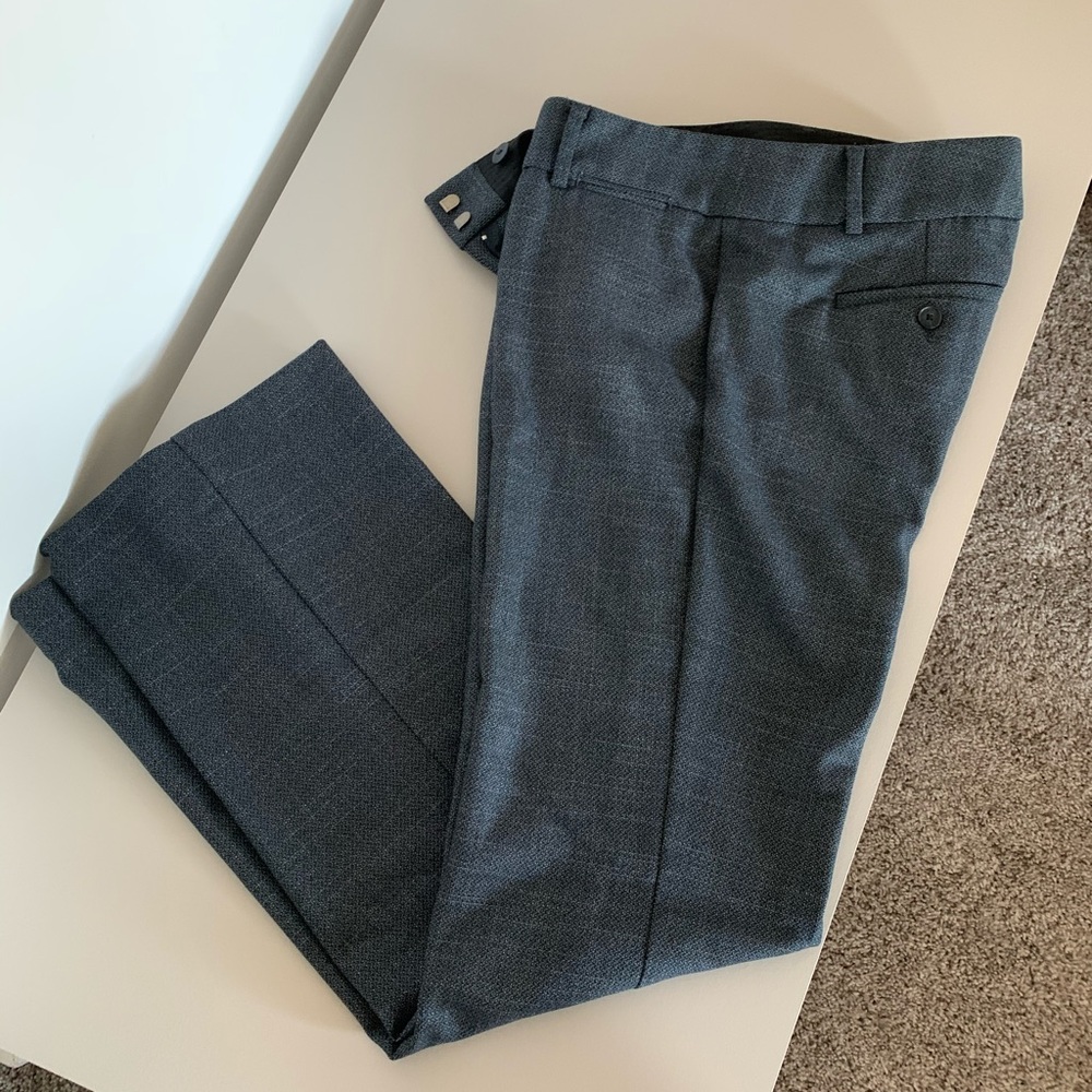 Ann Taylor LOFT Dark Grey Dress Pants